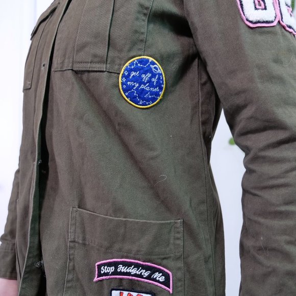 Super cute art pop utility jacket - Picture 7 of 13